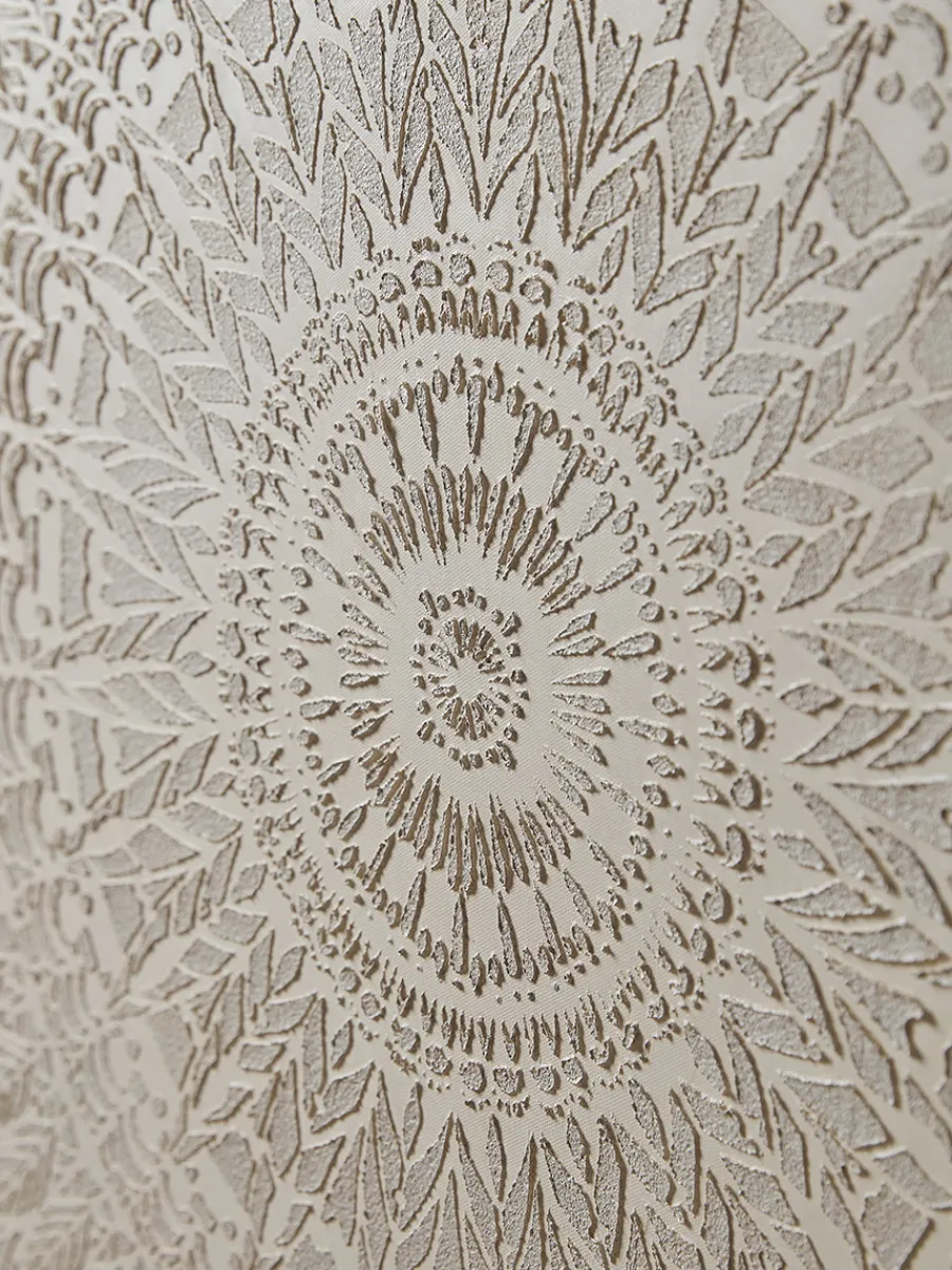 Cox & Cox Wall Art<Textured Mandala Canvas