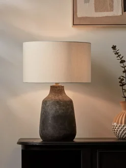 Cox & Cox Table Lamps<Textured Ombre Table Lamp