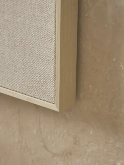 Cox & Cox Wall Art<Textured Squares Framed Linen Wall Art