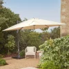 Cox & Cox Parasols & Sunshades<The Ultimate Square Cantilever Parasol Set - Champagne