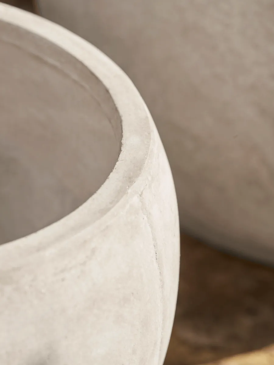 Cox & Cox Plant Pots & Troughs<Three Bowl Planters - Sand