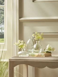 Cox & Cox Vases<Three Bud Vases - Clear