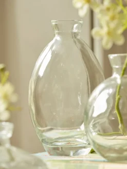 Cox & Cox Vases<Three Bud Vases - Clear