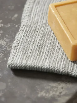 Cox & Cox Kitchen Accessories & Tableware<Three Cotton Dishcloths - Olive