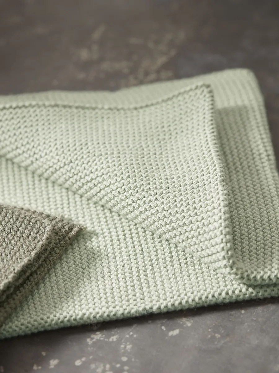 Cox & Cox Kitchen Accessories & Tableware<Three Cotton Dishcloths - Olive