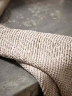 Cox & Cox Kitchen Accessories & Tableware<Three Cotton Dishcloths - Natural