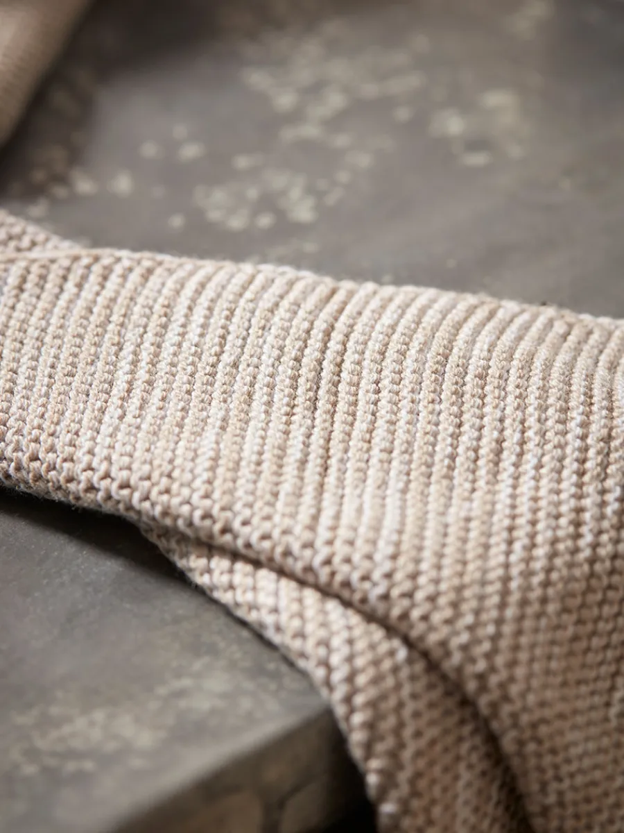 Cox & Cox Kitchen Accessories & Tableware<Three Cotton Dishcloths - Natural