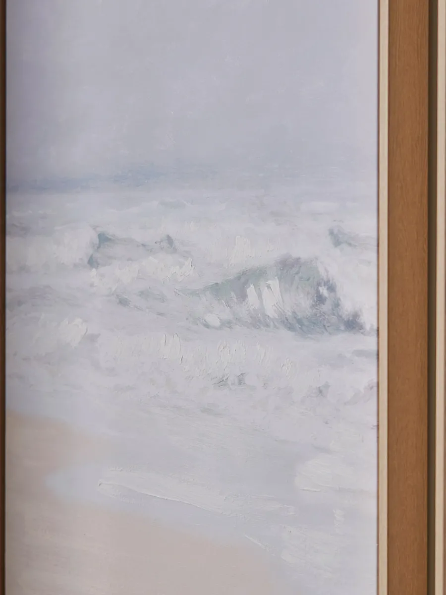 Cox & Cox Wall Art<Three Framed Coastal Canvases