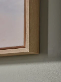 Cox & Cox Wall Art<Three Framed Coastal Canvases