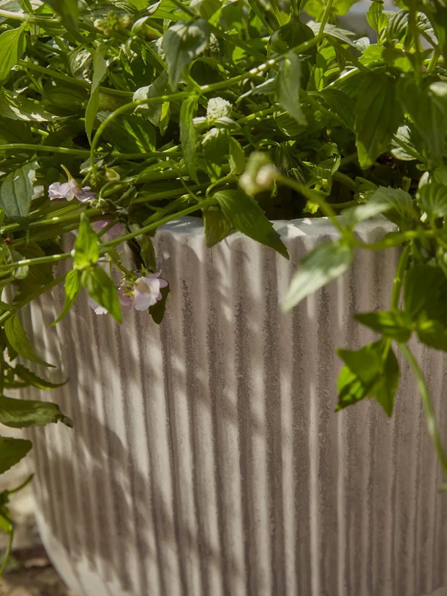 Cox & Cox Plant Pots & Troughs<Three Ribbed Planters