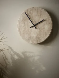 Cox & Cox Clocks<Travertine Clock