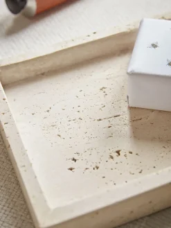 Cox & Cox Bowls, Dishes & Trinket Boxes<Travertine Tray