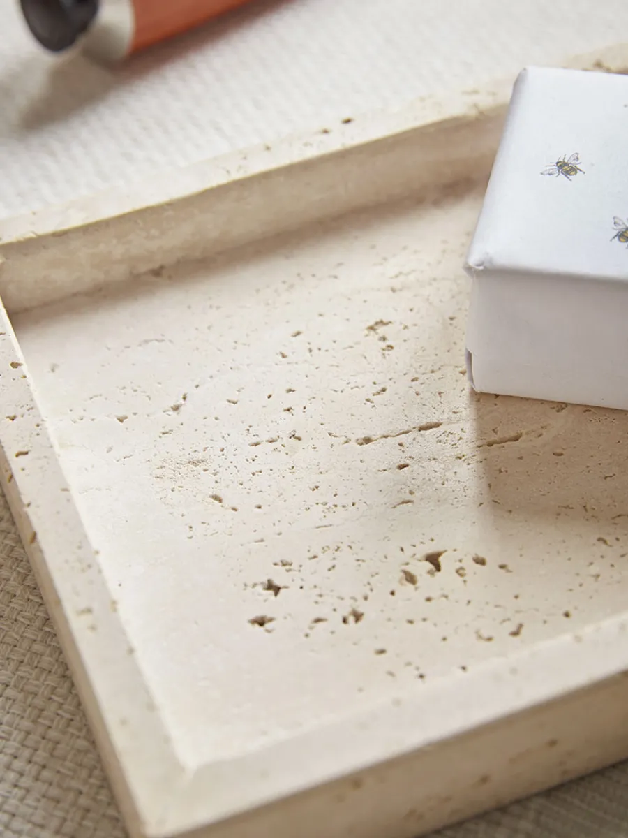 Cox & Cox Bowls, Dishes & Trinket Boxes<Travertine Tray