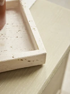 Cox & Cox Bowls, Dishes & Trinket Boxes<Travertine Tray