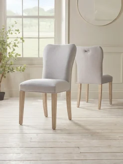 Cox & Cox Dining Chairs<Two Adina Dining Chairs