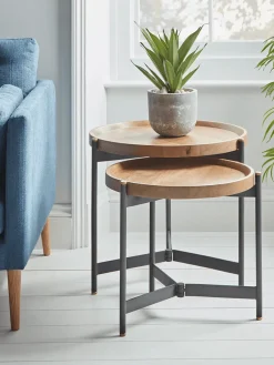 Cox & Cox Nesting Tables|Side Tables<Two Arbour Nesting Tables