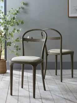 Cox & Cox Dining Chairs<Two Belleville Dining Chairs