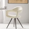Cox & Cox Occasional Chairs|Dining Chairs<Two Bouclé Dining Chairs - White