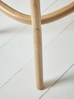 Cox & Cox Stools<Two Cross Back Counter Stools - Natural