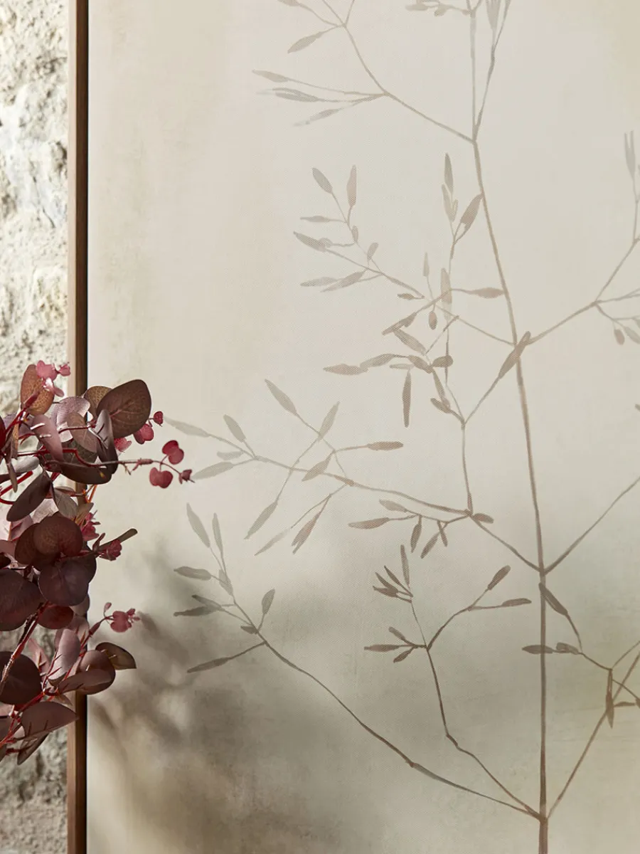 Cox & Cox Wall Art<Two Framed Grass Seed Canvases