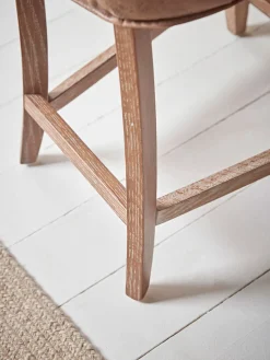 Cox & Cox Stools<Two Leather Counter Stools