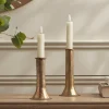 Cox & Cox Candle Holders<Two LED Faux Dinner Candles