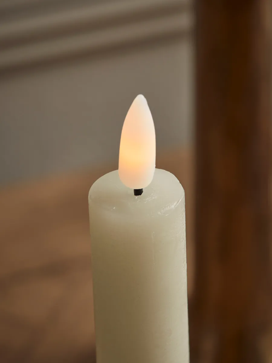 Cox & Cox Candle Holders<Two LED Faux Dinner Candles