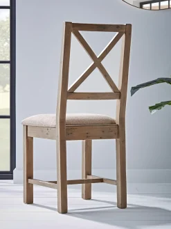 Cox & Cox Dining Chairs<Two Loft Cross Back Dining Chairs