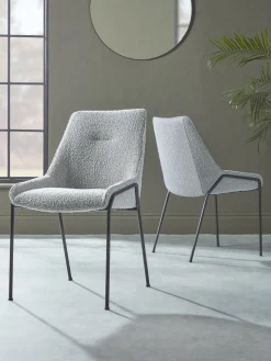 Cox & Cox Dining Chairs<Two Piera Dining Chairs
