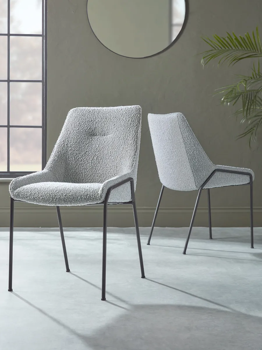 Cox & Cox Dining Chairs<Two Piera Dining Chairs