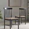 Cox & Cox Dining Chairs<Two Reims Dinning Chairs - Ink