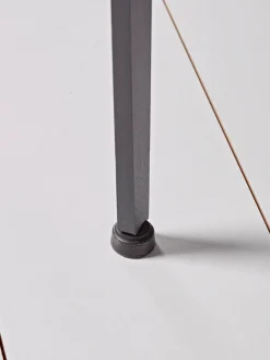 Cox & Cox Dining Chairs<Two Soft Grey Dining Chairs