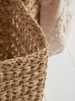 Cox & Cox Bags & Baskets<Two Square Woven Baskets