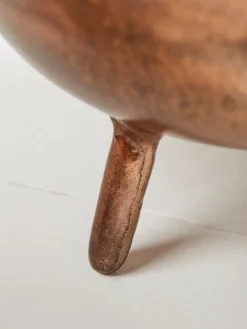 Cox & Cox Indoor Planting<Two Textured Standing Planters - Antique Bronze