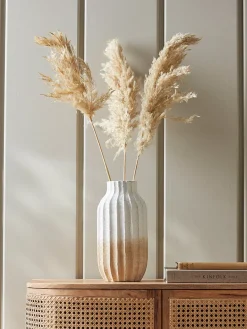 Cox & Cox Vases<Two Tone Textured Vase