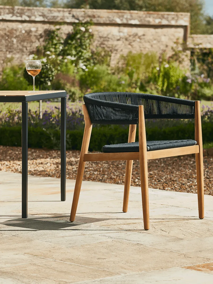 Cox & Cox Outdoor Dining Tables & Chairs<Two Vanta Dining Chairs