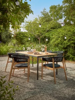 Cox & Cox Outdoor Dining Tables & Chairs<Two Vanta Dining Chairs