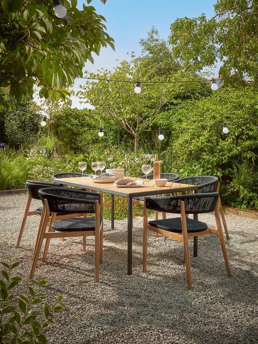 Cox & Cox Outdoor Dining Tables & Chairs<Two Vanta Dining Chairs