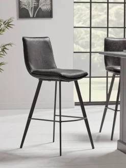 Cox & Cox Stools<Two Williamsburg High Stools - Carbon