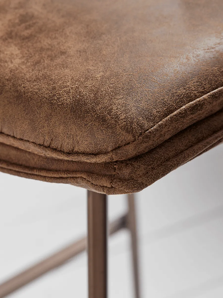 Cox & Cox Stools<Two Williamsburg High Stools - Tan