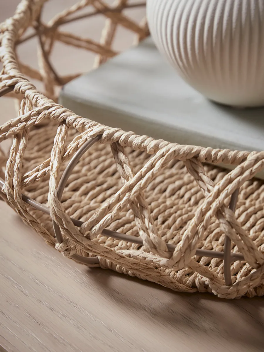 Cox & Cox Kitchen Accessories & Tableware<Two Woven Trays