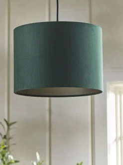 Cox & Cox Shades<Velvet Shade Forest Green - Small