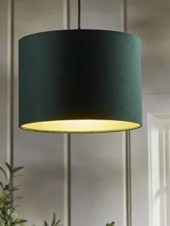 Cox & Cox Shades<Velvet Shade Forest Green - Small