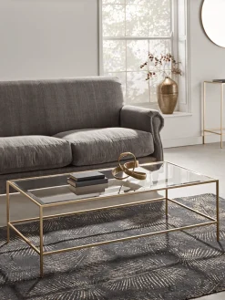 Cox & Cox Coffee Tables<Villette Coffee Table - Soft Gold