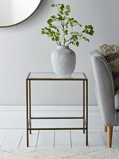 Cox & Cox Side Tables<Villette Side Table - Burnished Brass