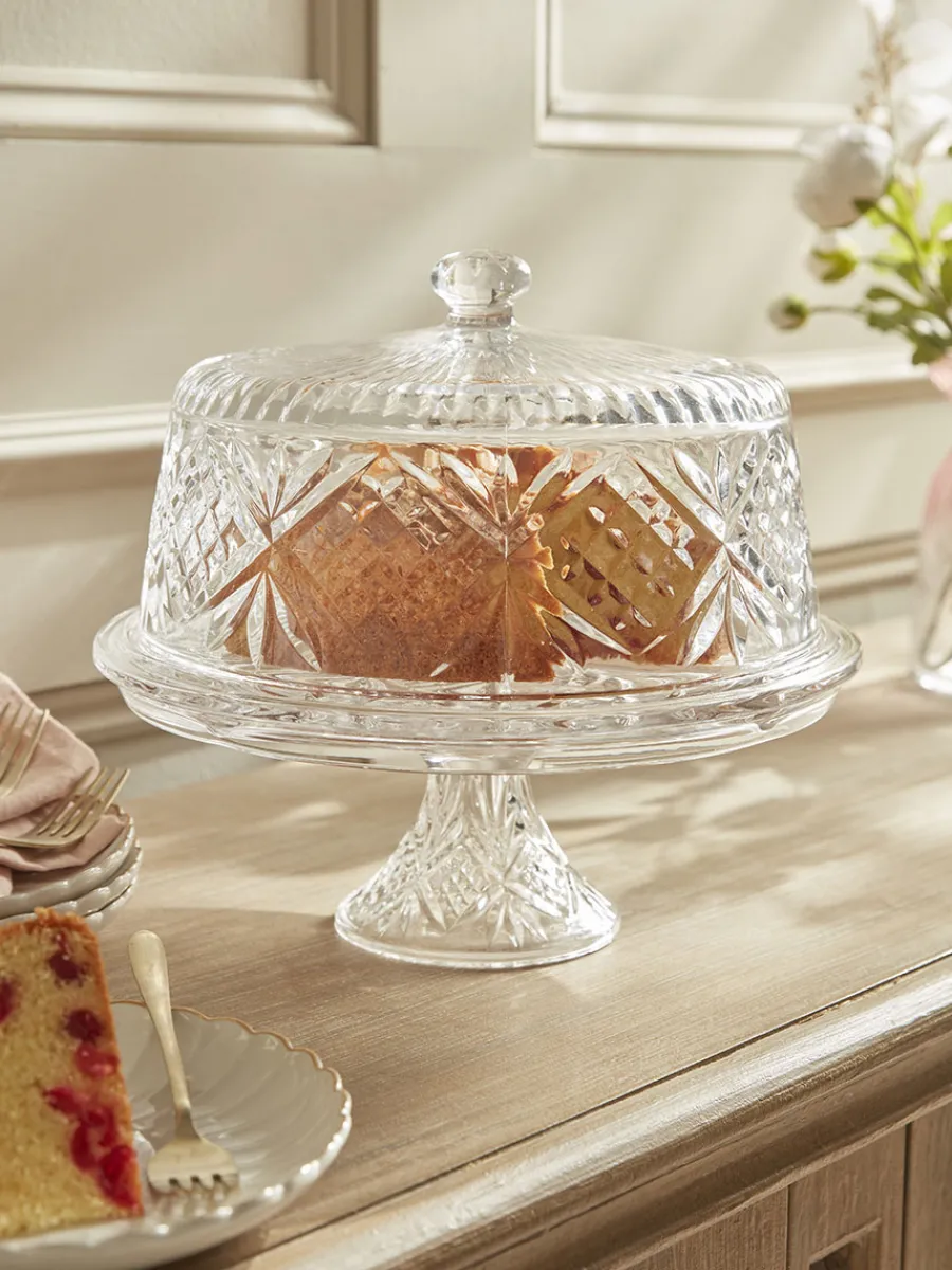 Cox & Cox Kitchen Accessories & Tableware<Vintage Style Covered Cake Stand