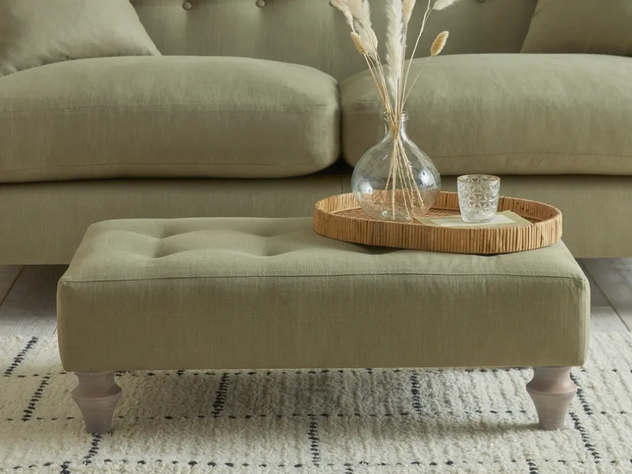 Cox & Cox Made To Order Collections|Ottomans, Footstools & Pouffes<Visby Ottoman