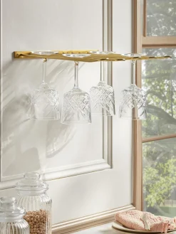 Cox & Cox Hooks & Hook Racks<Wall Mounted Glass Rack