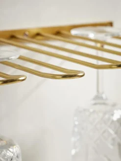 Cox & Cox Hooks & Hook Racks<Wall Mounted Glass Rack