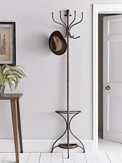Cox & Cox Coat & Umbrella Stands<Wall Mounted Metal Coat Stand